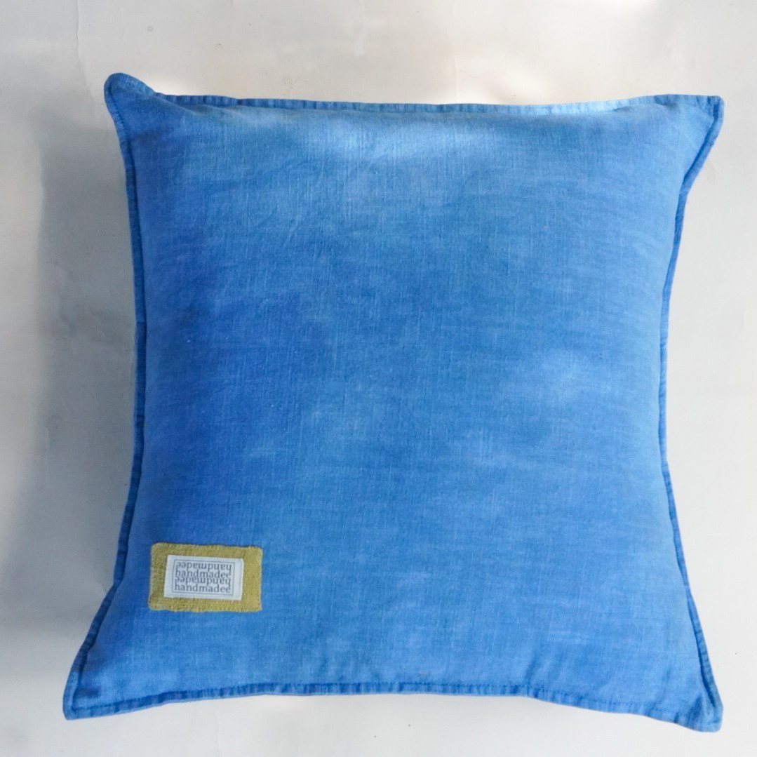 Indigo Dye Pillow Cover Indigo Dye Pillow Cases Cotton Fabric Pillow Cover