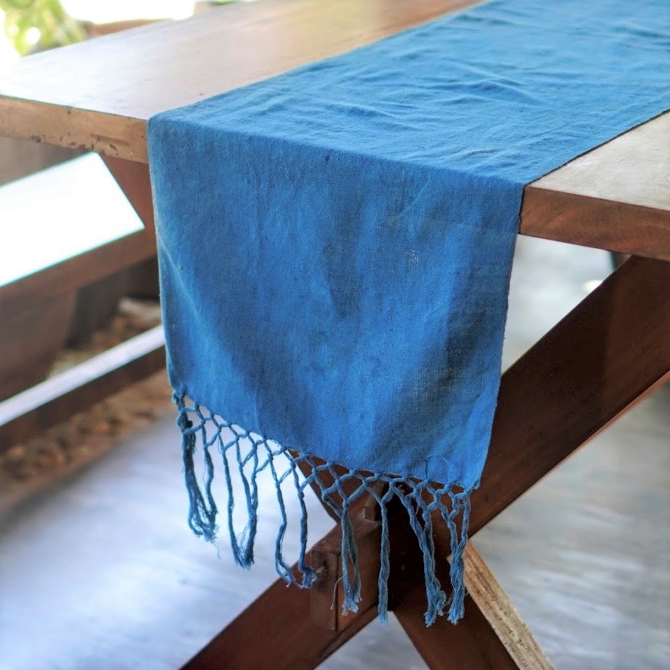 Indigo Table Runners Indigo Dyed Table Runners